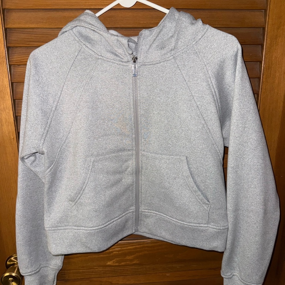 Amazon Gray Zip-Up Hoodie